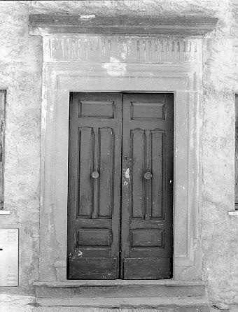 portale - ambito lunigianese (sec. XVII)