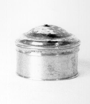 scatola per ostie - ambito italiano (metà sec. XX)