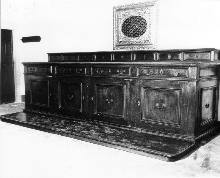 MOBILE DA SACRESTIA - Ambito lucchese (seconda metà sec. XVIII)