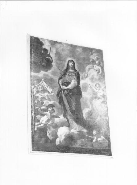 Madonna Addolorata (dipinto) di Dandini Vincenzo (attribuito) (prima metà sec. XVII)