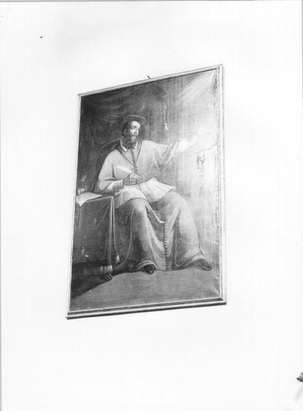 SAN FRANCESCO DI SALES (dipinto) - Ambito lucchese (fine/inizio secc. XVII/ XVIII)