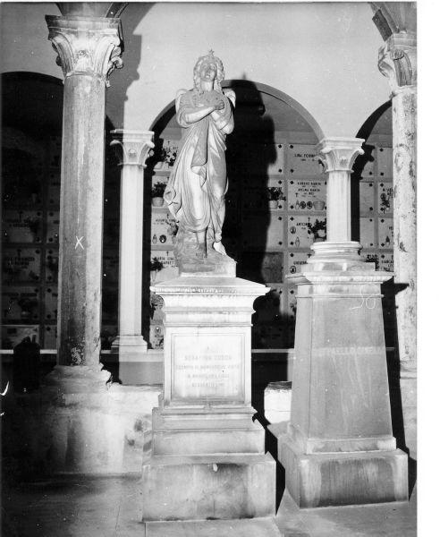 monumento funebre - bottega toscana (ultimo quarto sec. XIX)