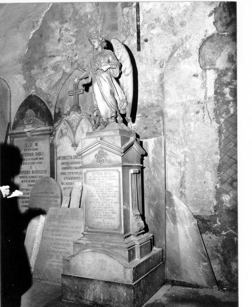 monumento funebre - bottega toscana (ultimo quarto sec. XIX)