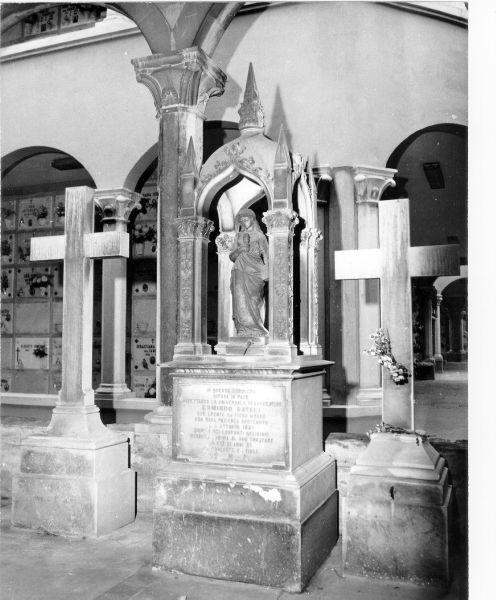 monumento funebre - bottega toscana (ultimo quarto sec. XIX)