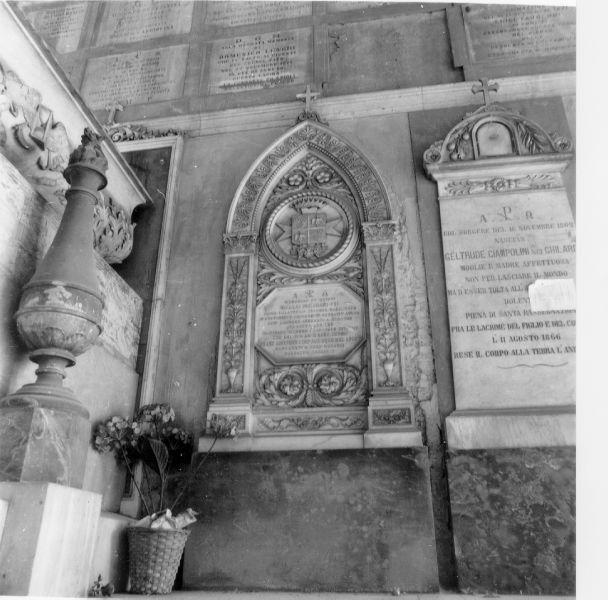 lapide tombale di Puntoni Giacomo (sec. XIX)