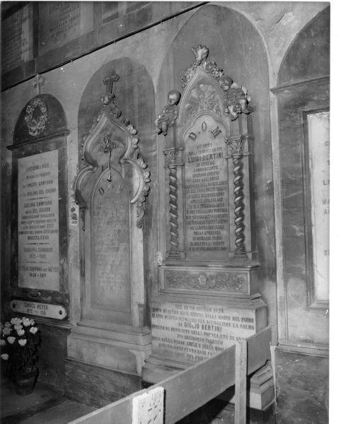 lapide tombale - bottega toscana (ultimo quarto sec. XIX)