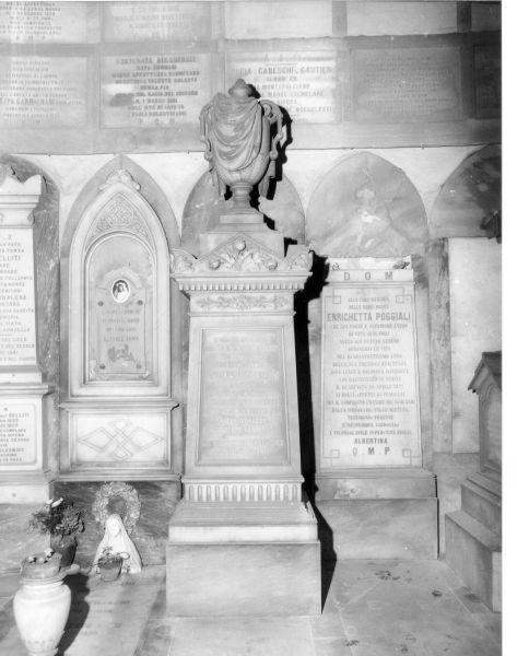 monumento funebre - bottega toscana (ultimo quarto sec. XIX)