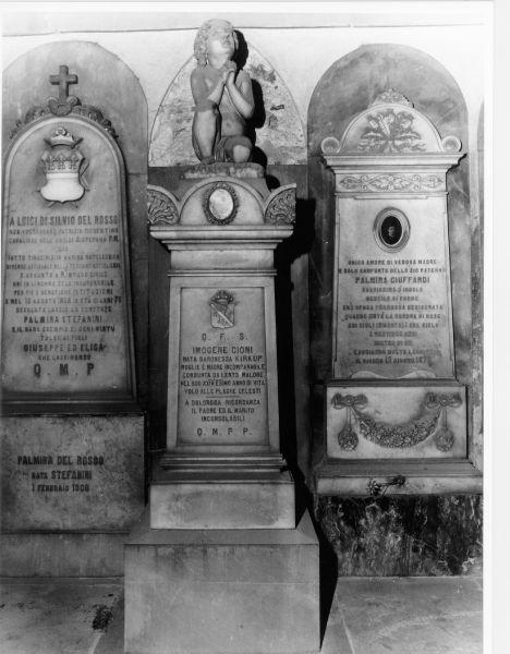 monumento funebre - bottega toscana (ultimo quarto sec. XIX)