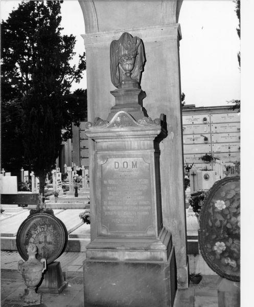 monumento funebre - bottega toscana (ultimo quarto sec. XIX)