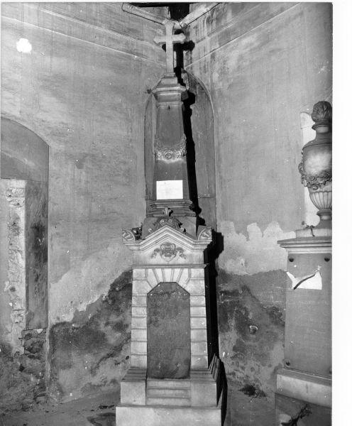 monumento funebre - bottega toscana (seconda metà sec. XIX)