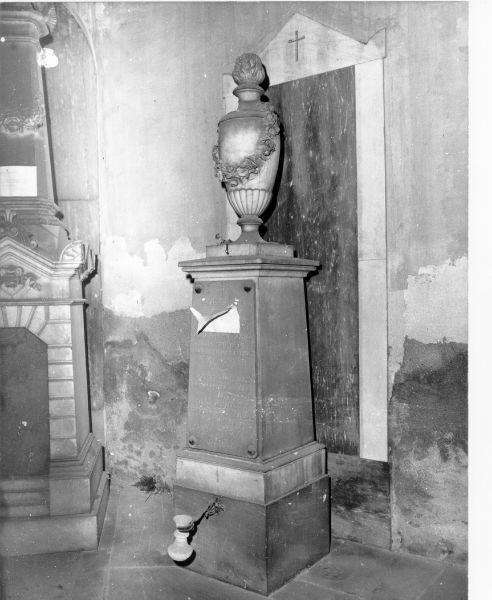 monumento funebre - bottega toscana (fine sec. XIX)