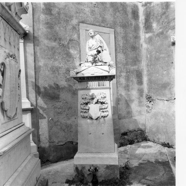 monumento funebre - bottega toscana (metà sec. XIX)