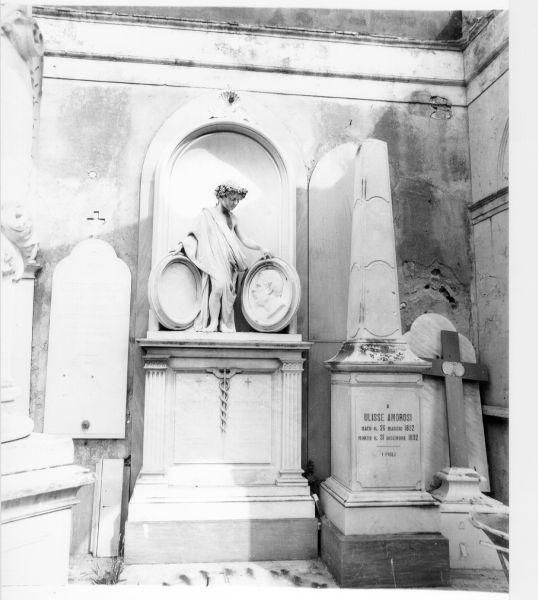 monumento funebre - bottega toscana (terzo quarto sec. XIX)