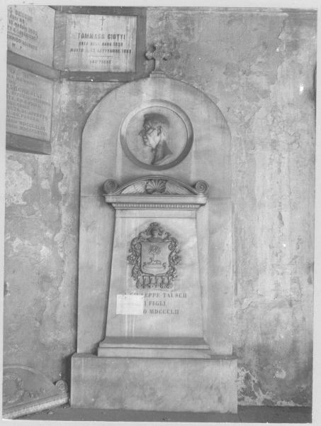 monumento funebre - bottega toscana (metà sec. XIX)