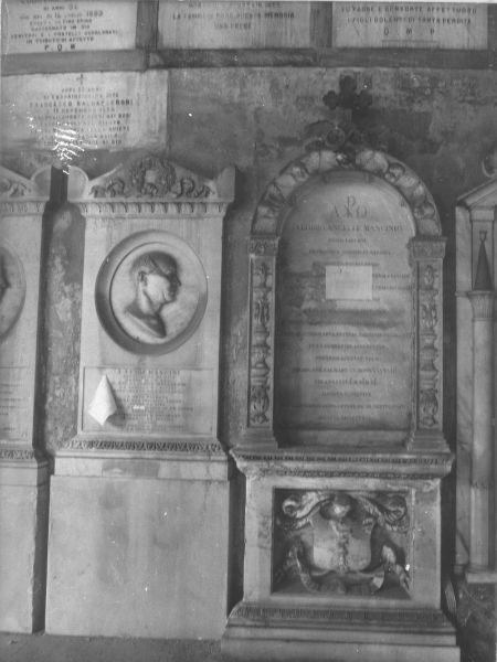 lapide tombale - bottega toscana (terzo quarto sec. XIX)