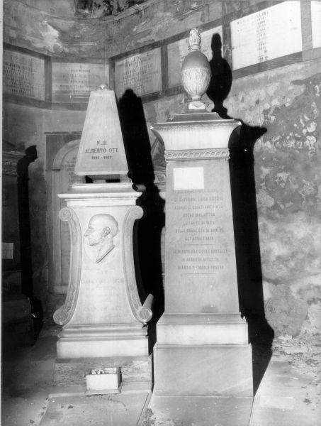 monumento funebre - bottega toscana (metà sec. XIX)