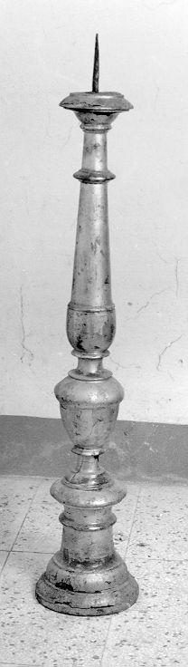 candeliere - bottega italiana (sec. XIX)