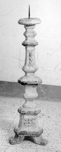 candeliere - bottega italiana (fine sec. XVIII)