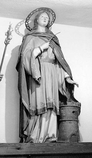 Santa Barbara (statua) - bottega toscana (sec. XIX)