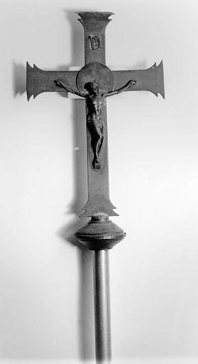 croce processionale - bottega toscana (inizio sec. XX)