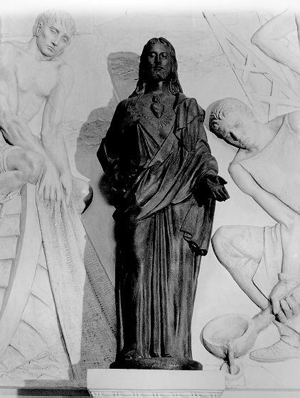 Sacro Cuore di Gesù (statua) di Guiggi Giulio (metà sec. XX)