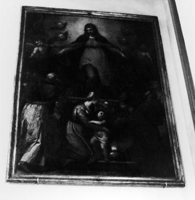 Madonna della Misericordia (dipinto) di Cresti Domenico detto Passignano (sec. XVIII)