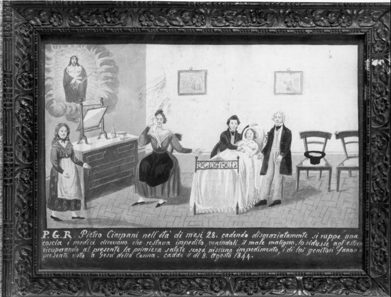 ex voto - bottega toscana (sec. XIX)