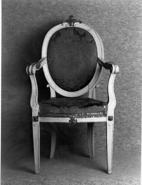 poltrona - bottega italiana (sec. XVIII)