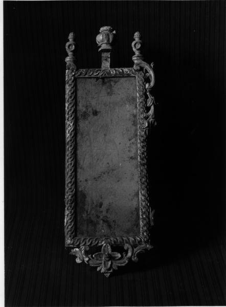 specchiera, frammento - bottega toscana (fine/inizio secc. XVIII/ XIX)