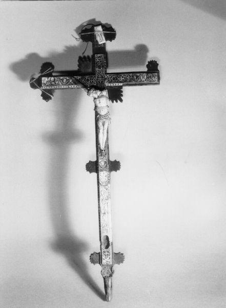 crocifisso - ambito mediorentale (seconda metà sec. XIX)