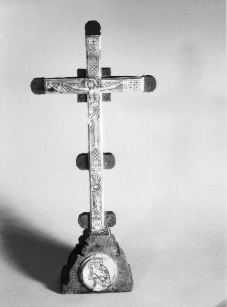 croce stazionale - ambito mediorentale (seconda metà sec. XIX)