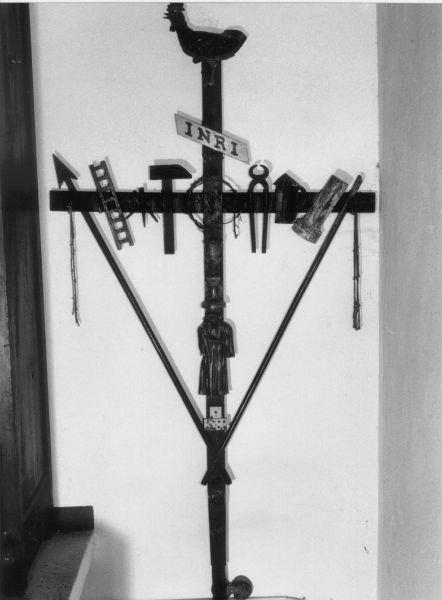 croce della Passione - ambito toscano (metà sec. XIX)