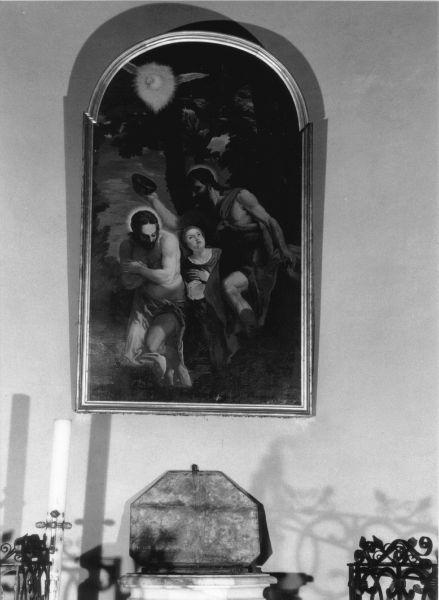 Battesimo di Cristo (dipinto) - ambito toscano (seconda metà sec. XIX)