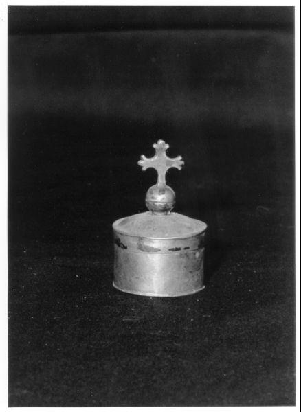 teca eucaristica - ambito pisano (seconda metà sec. XIX)