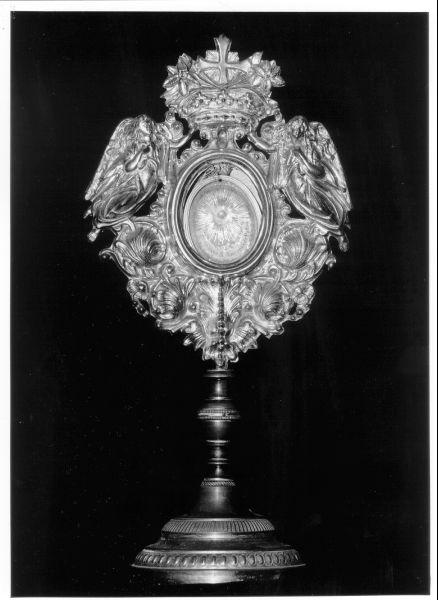 reliquiario - a ostensorio - ambito pisano (inizio sec. XX)