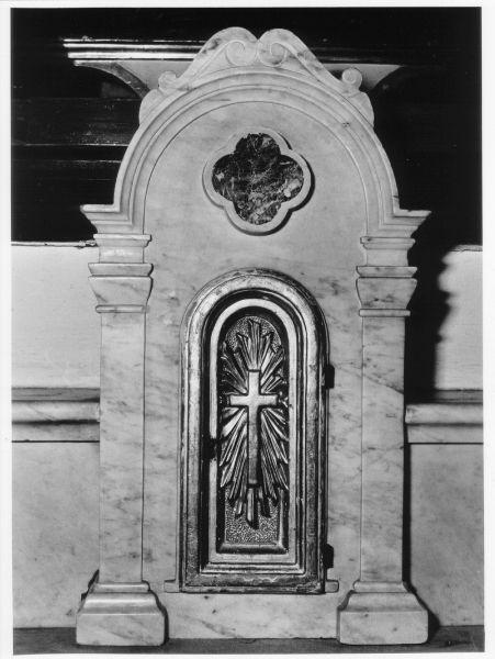 tabernacolo, opera isolata - manifattura pisana (seconda metà sec. XIX)