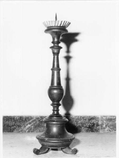 candelabro, serie - manifattura pisana (seconda metà sec. XIX)