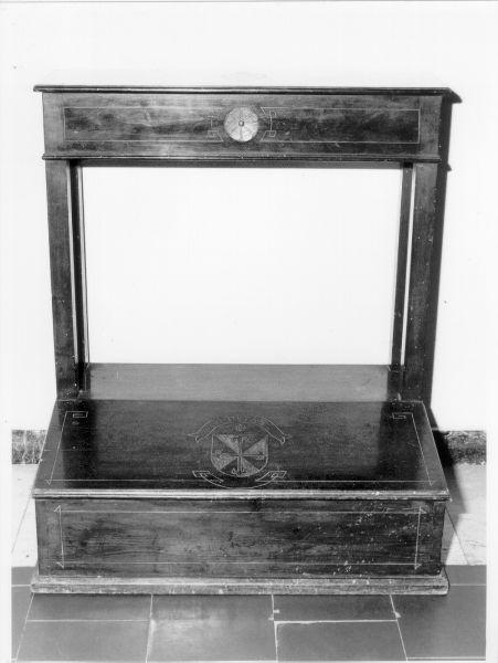 inginocchiatoio, serie - ambito toscano (fine sec. XIX)