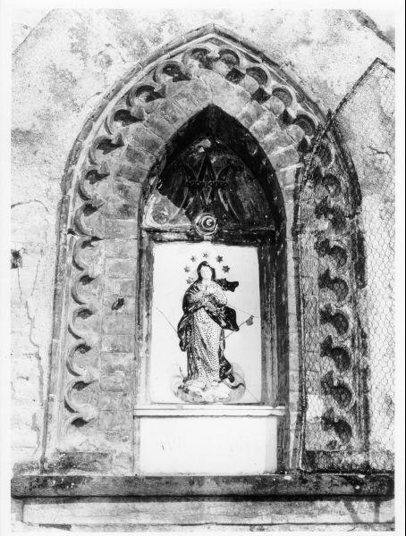 Immacolata Concezione (scultura, opera isolata) - ambito toscano (seconda metà sec. XVIII)