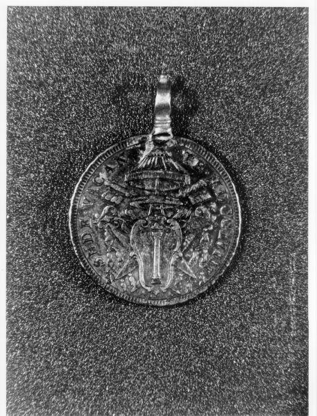 colomba (medaglia, opera isolata) - ambito italiano (sec. XVIII)