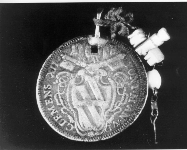 Papa Clemente XII (medaglia, opera isolata) - ambito italiano (sec. XVIII)