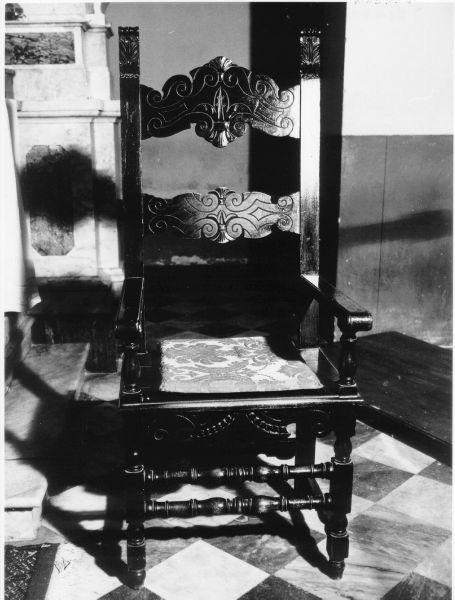 seggiolone, opera isolata - ambito toscano (fine sec. XIX)