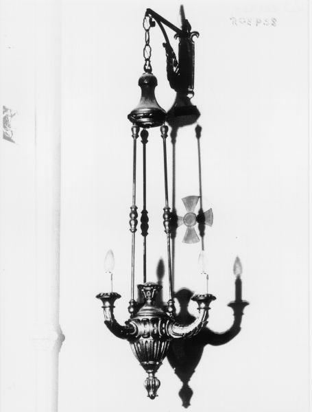 lampada pensile, serie - ambito toscano (fine sec. XIX)