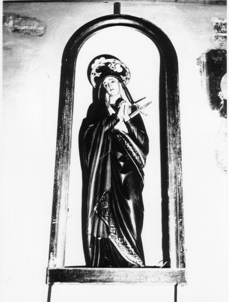 Madonna addolorata (statua, opera isolata) - bottega italiana (inizio sec. XX)