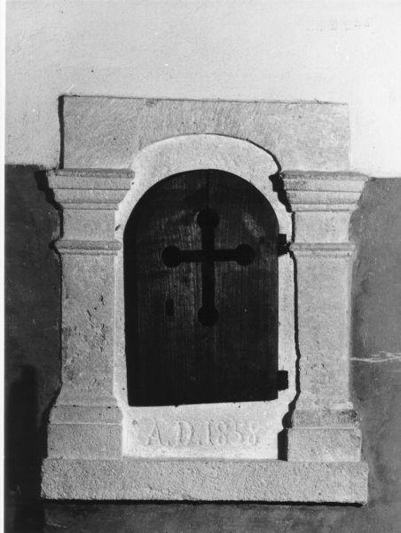 tabernacolo, opera isolata - ambito toscano (sec. XIX)