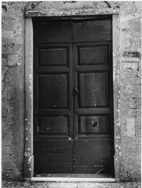 porta - a due battenti, opera isolata - ambito toscano (inizio sec. XX)