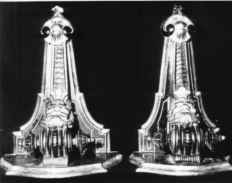 mensola, serie - manifattura italiana (prima metà sec. XIX)