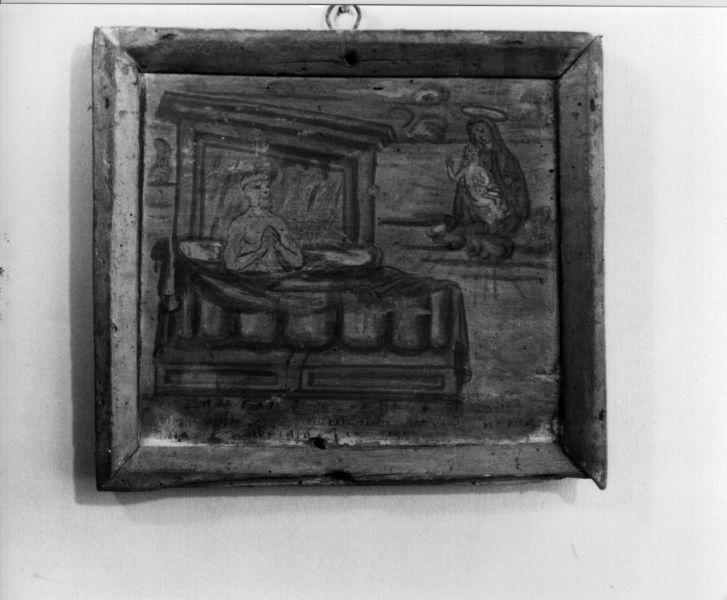 ex voto con Madonna con Bambino (dipinto, opera isolata) - ambito toscano (sec. XVI)