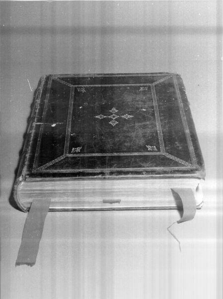 coperta di libro liturgico, opera isolata - ambito italiano (sec. XX)