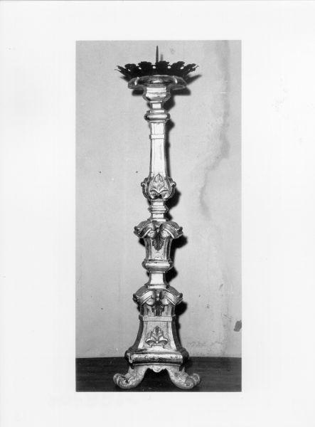 candeliere, serie - bottega toscana (prima metà sec. XIX)